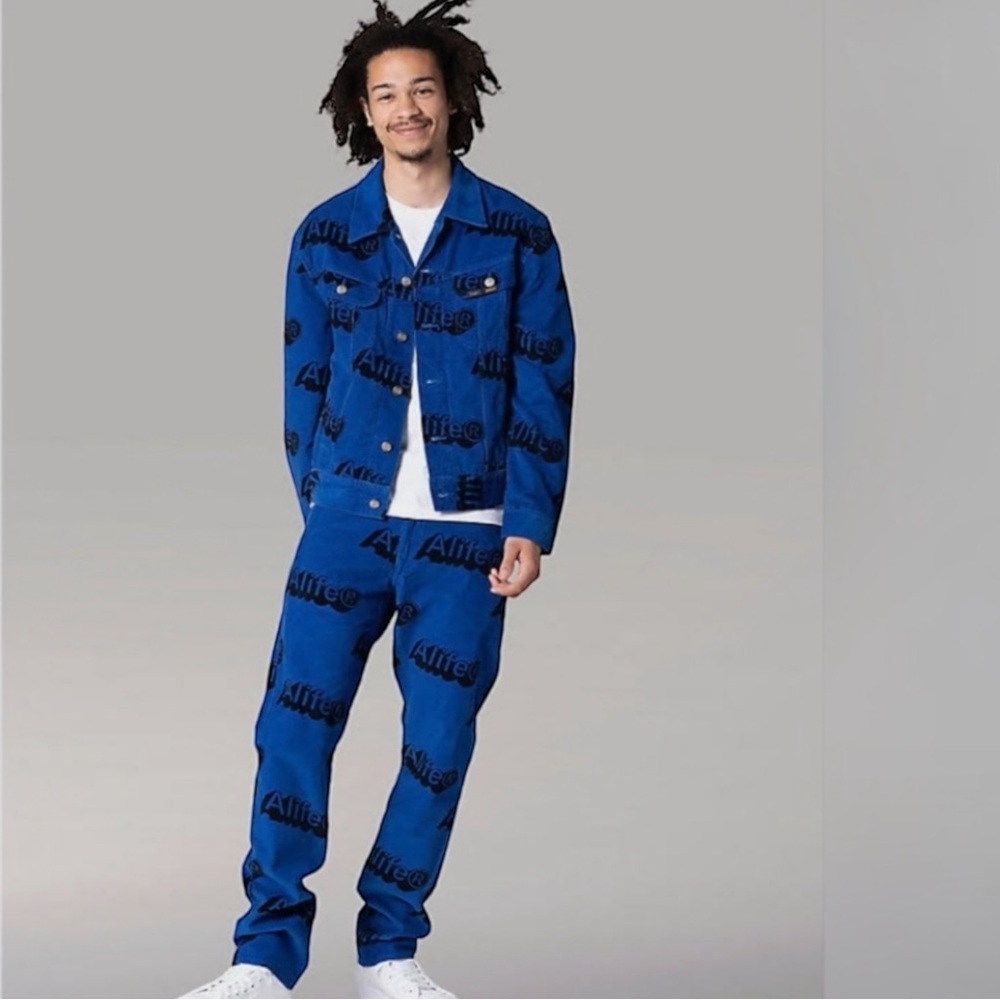 ALIFE X LEE Collaboration Anniversary Pants Corduroy Pockets Mens Size 30 X 28